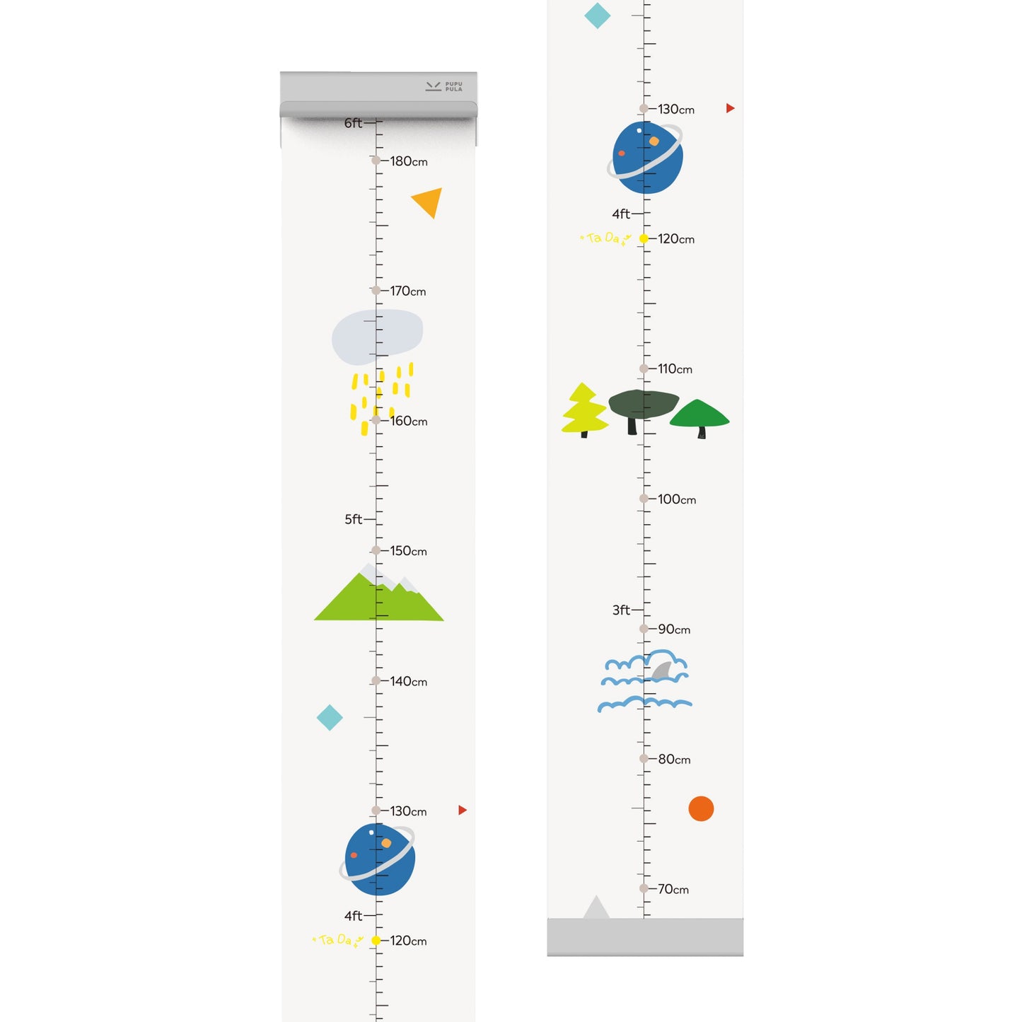Ta Da Height Growth Chart