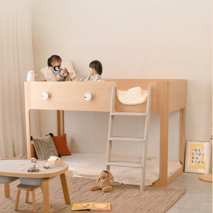 Big Eyes Reversible Low Loft Bed