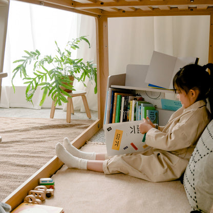 Big Eyes Reversible Low Loft Bed