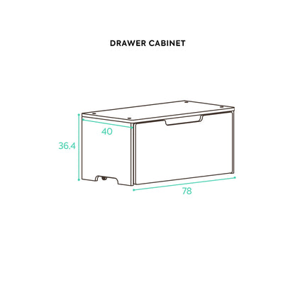 Cube Montessori Drawer Cabinet