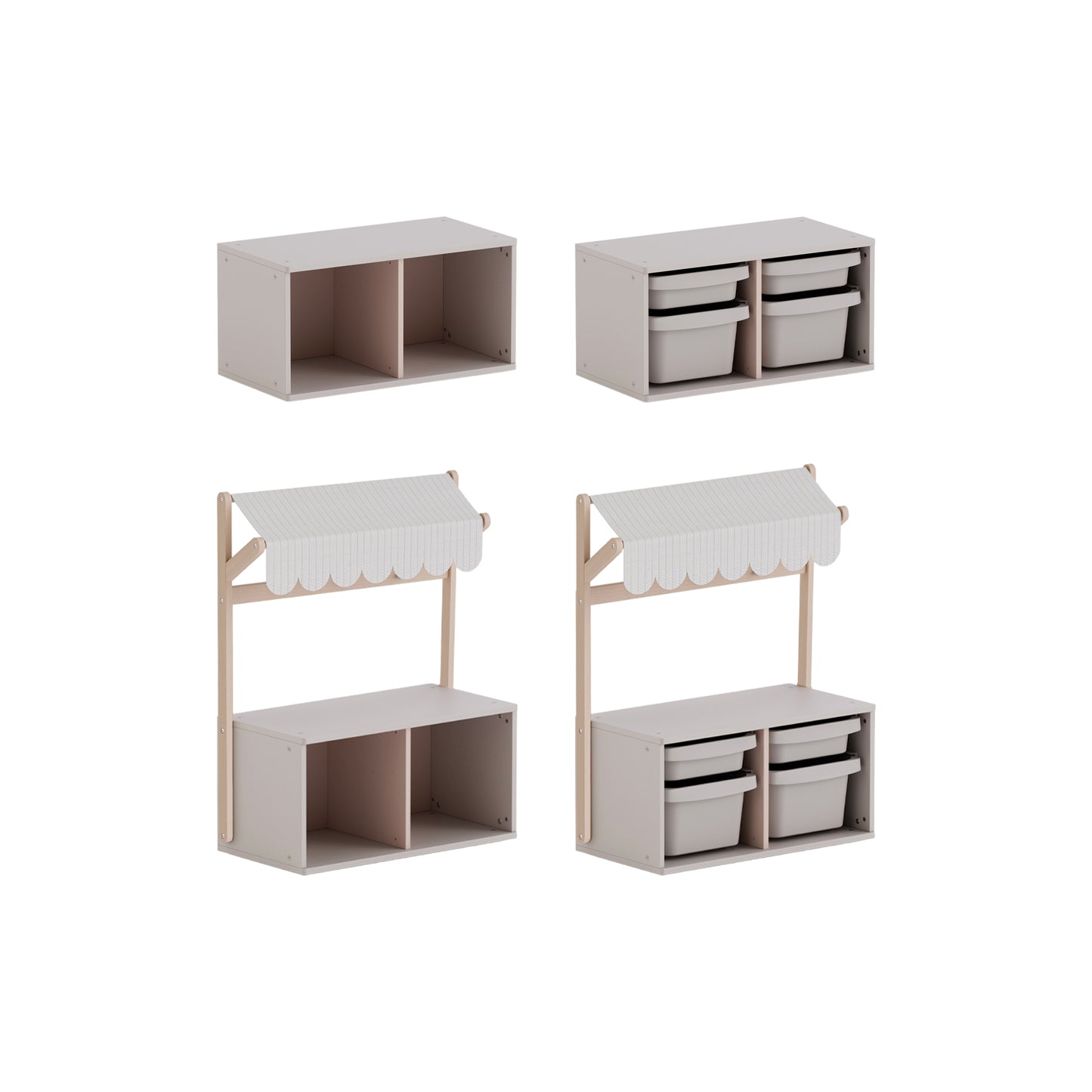 Cube Montessori Flex Cabinet