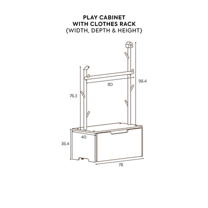 Cube Montessori Play Cabinet