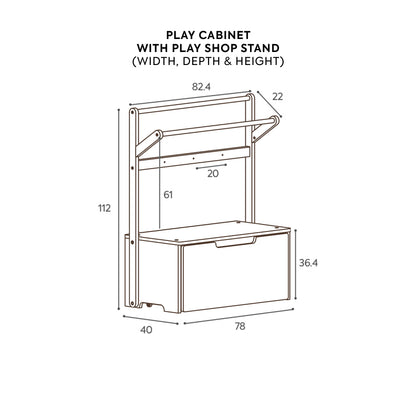 Cube Montessori Play Cabinet