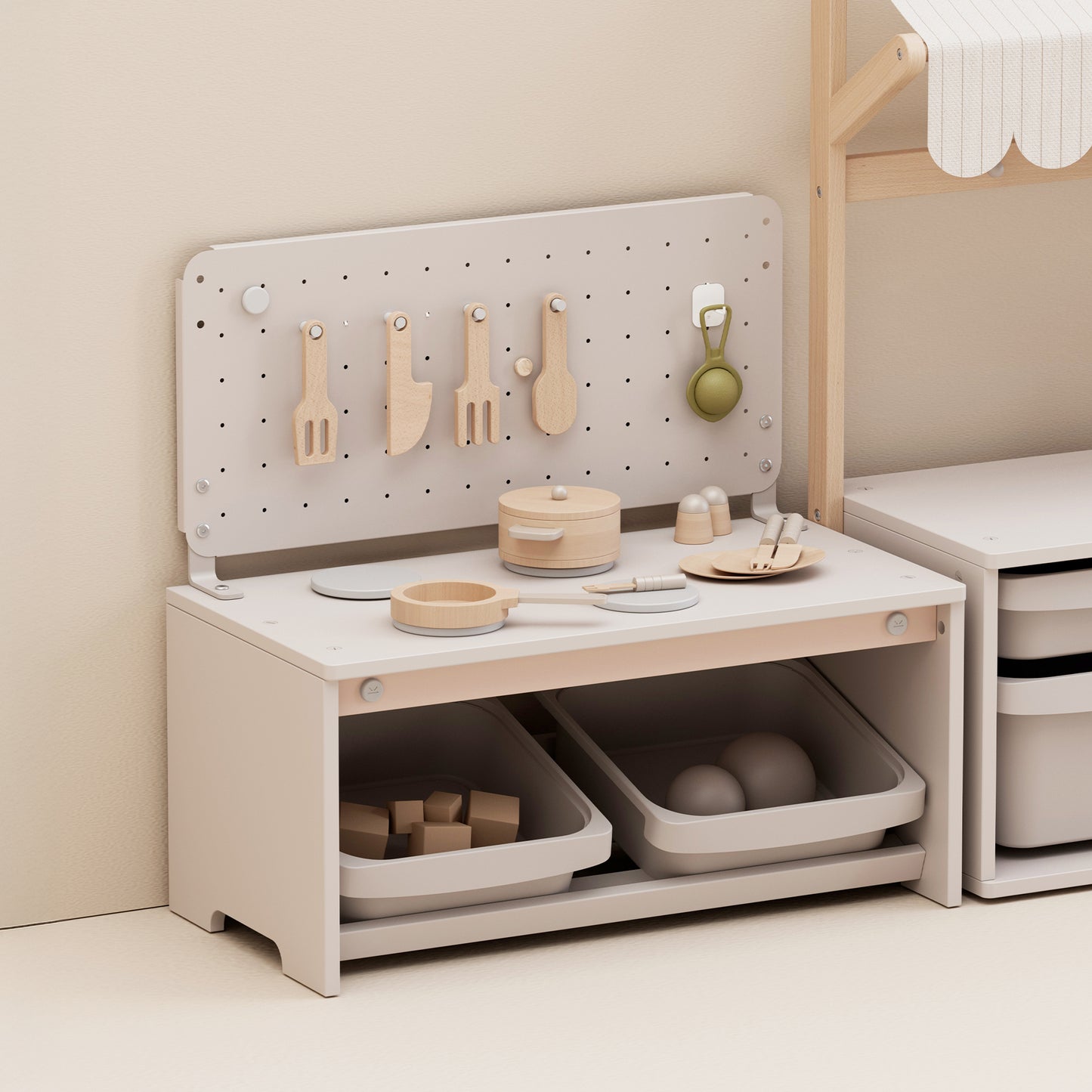 Cube Montessori Play Cabinet