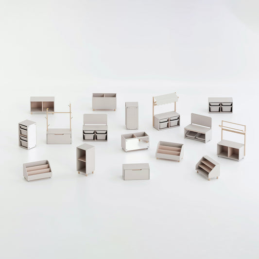 Cube Montessori Storage System Accessories