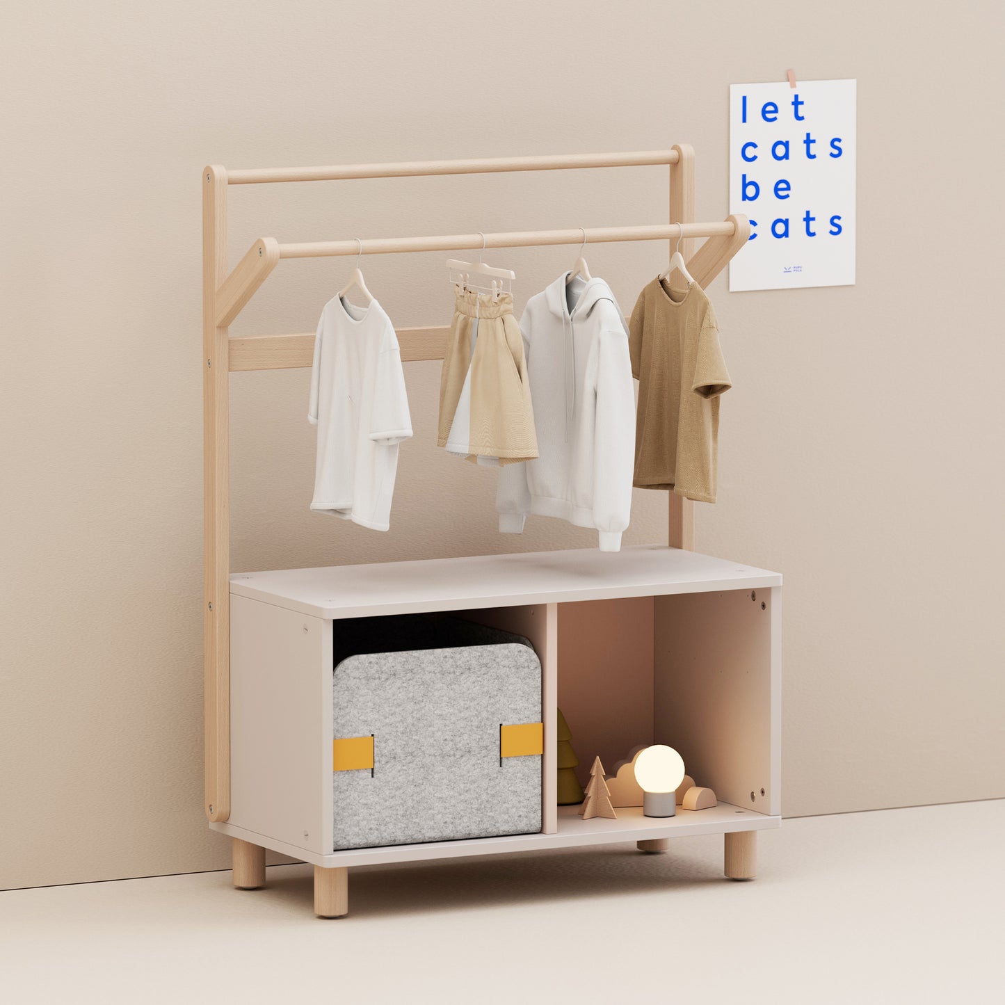 Cube Montessori Storage System Accessories