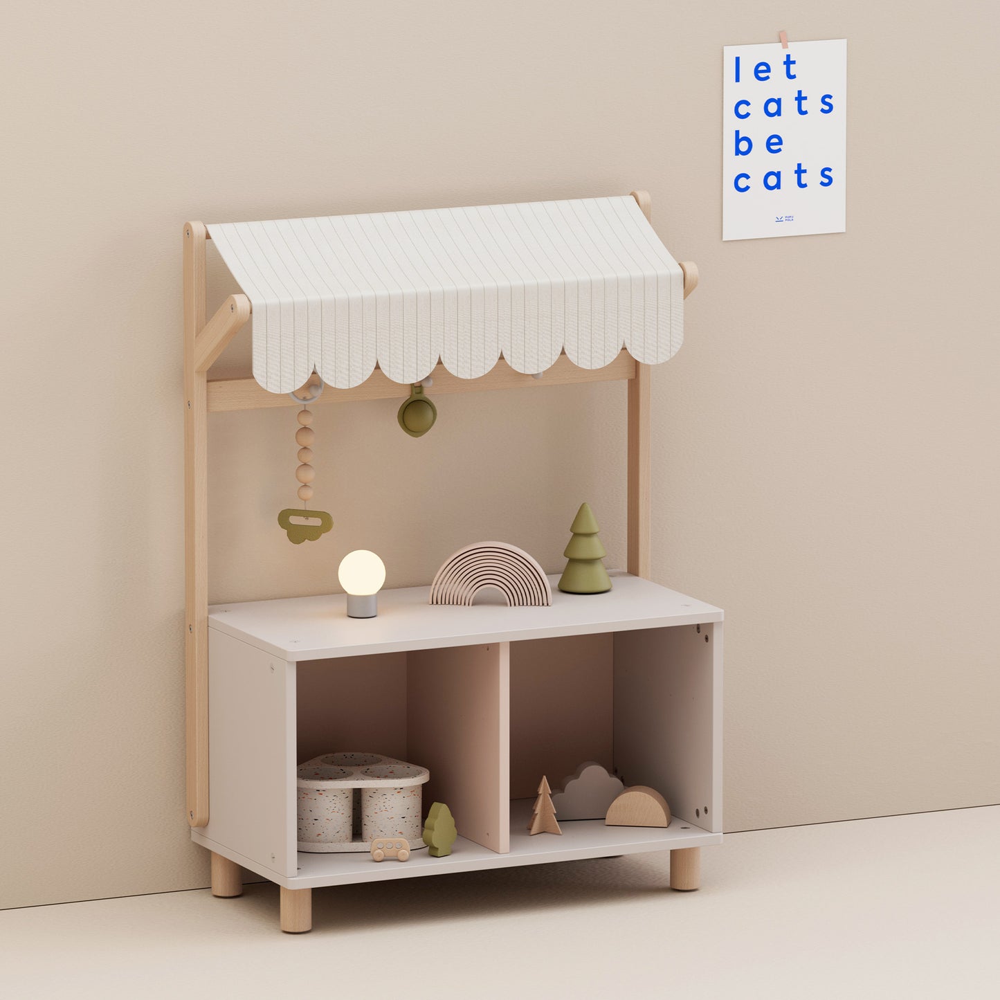 Cube Montessori Storage System Accessories