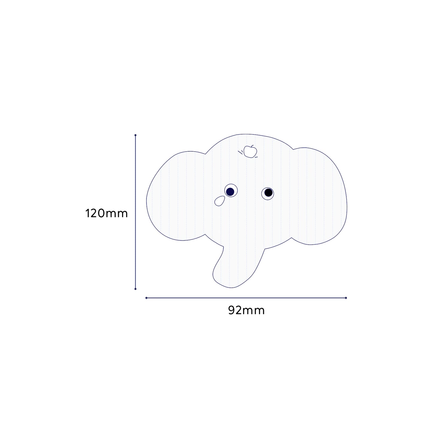 Elephant In the Room Double-sided Playmat