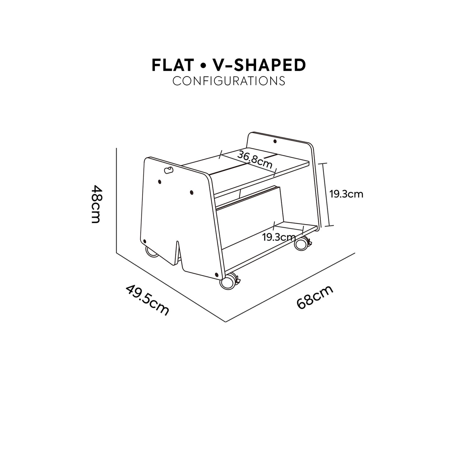 Little Pants Mobile Bookshelf