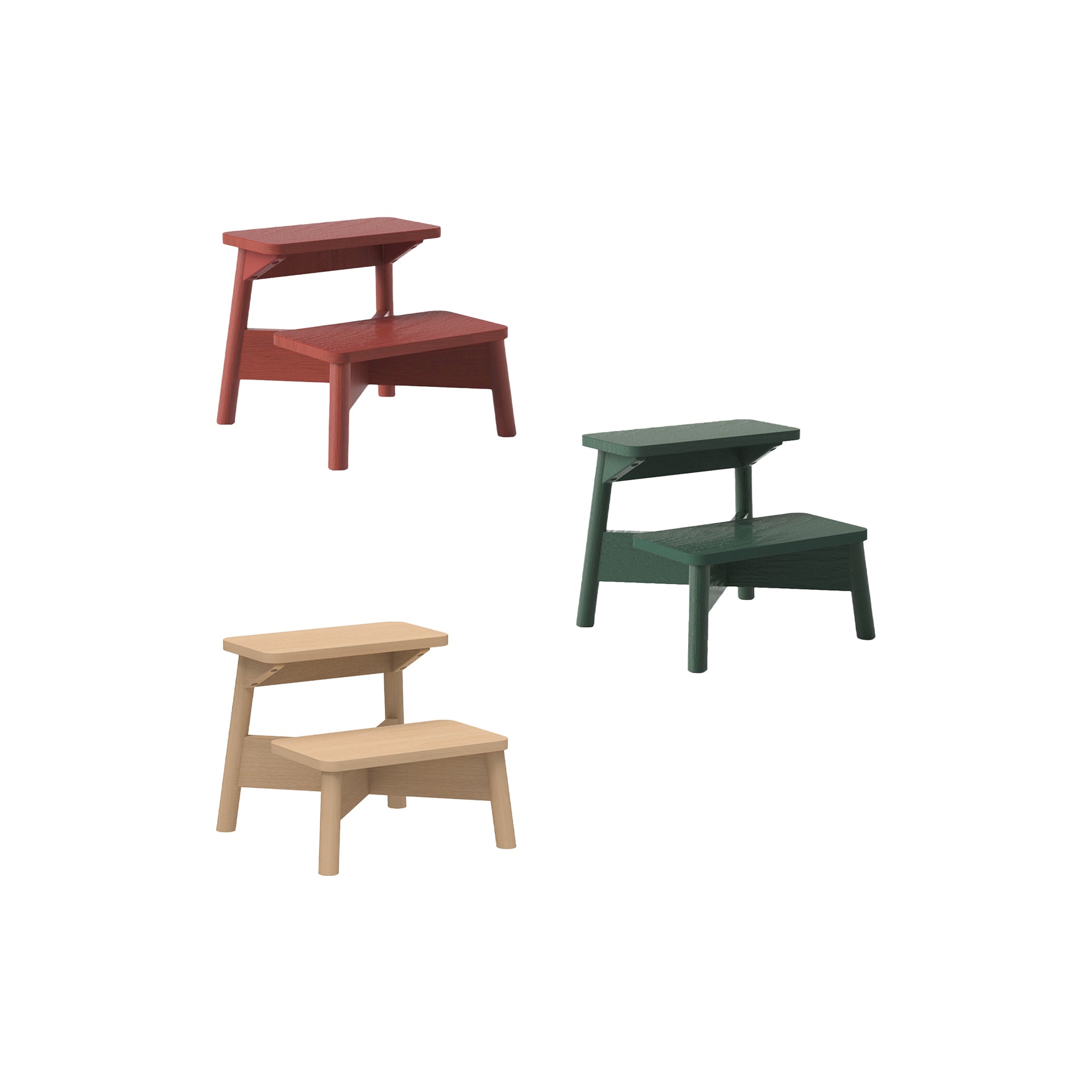 Little X Step Stool | Stable and Durable Step Stool for Kids – PUPUPULA