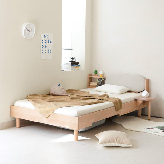 No. 1 Bed with Padded Headboard