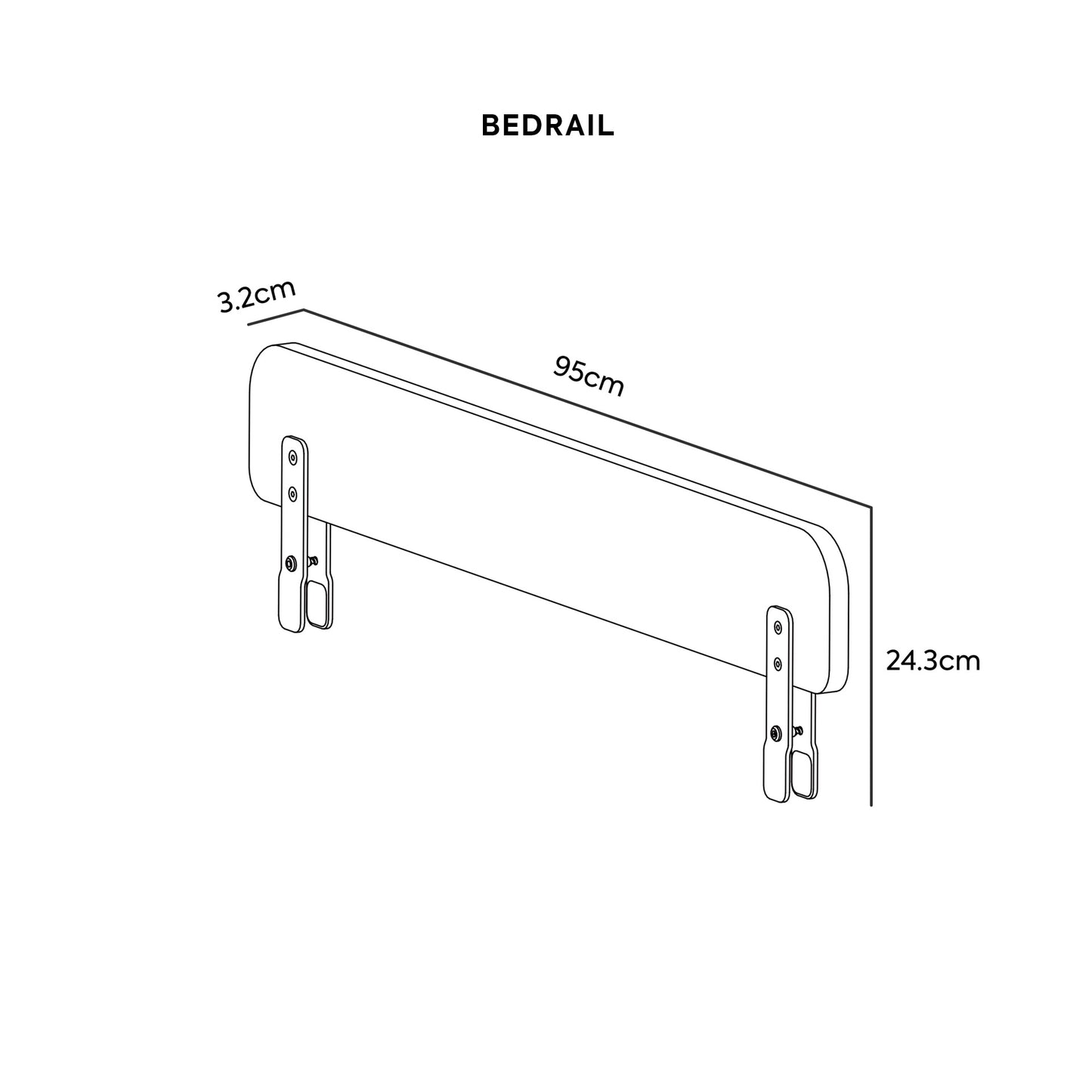 No. 1 Modular Montessori Bed System Fittings & Accessories