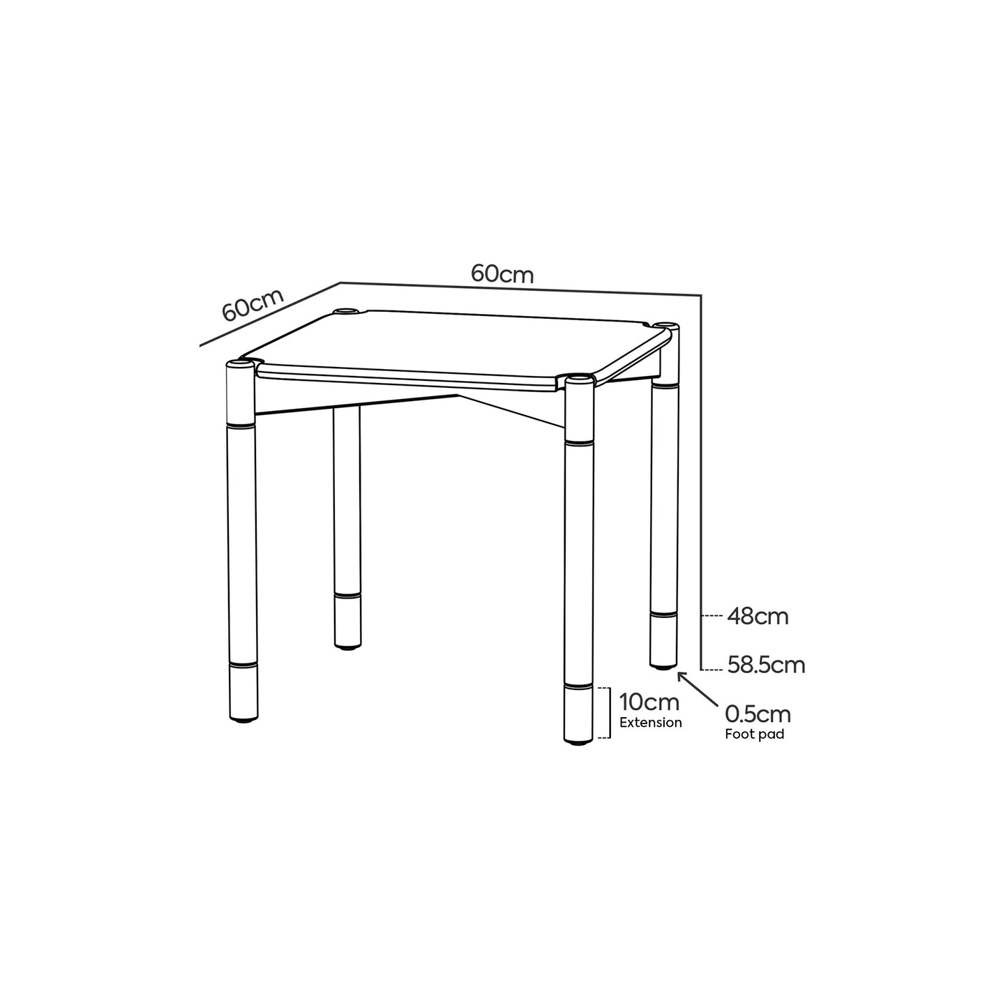 Snowy Paws Adjustable Play Table & Chair