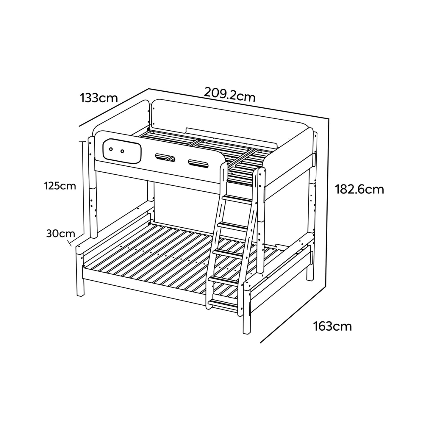 Steady Bunk Bed