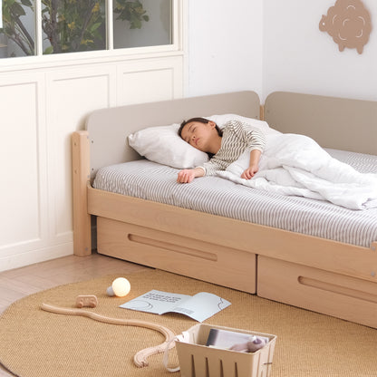 Steady Children's Bed with 4-sided Bedrails