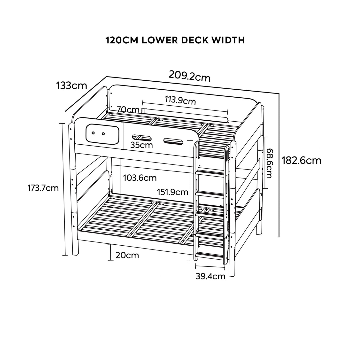 Steady Children's Bunk Bed