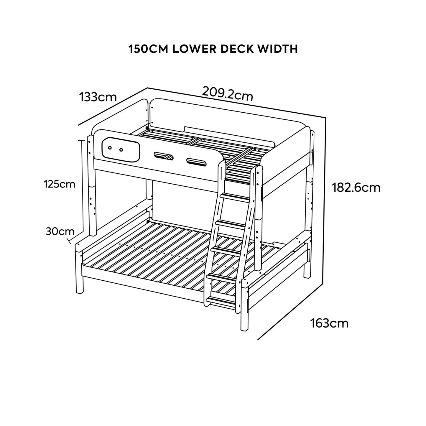 Steady Children's Bunk Bed