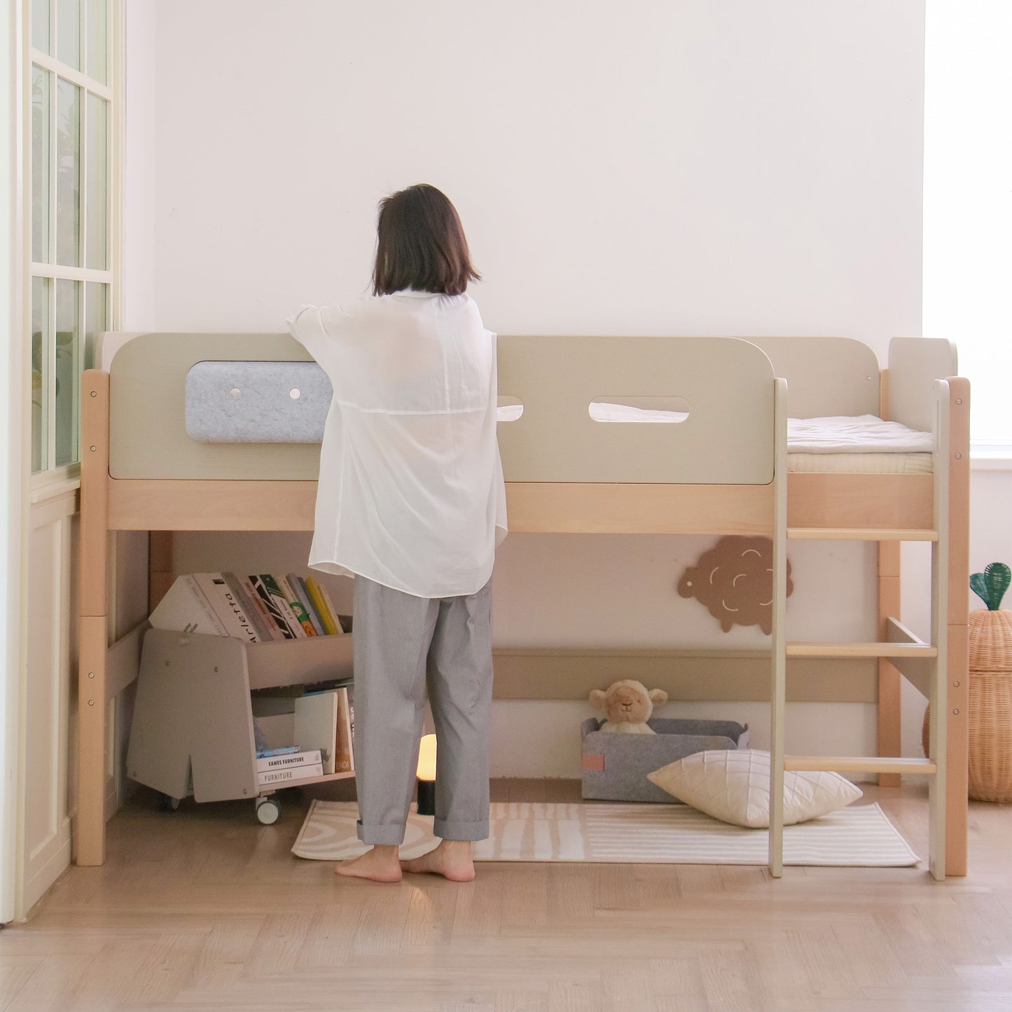 Steady Children's Low Loft Bed