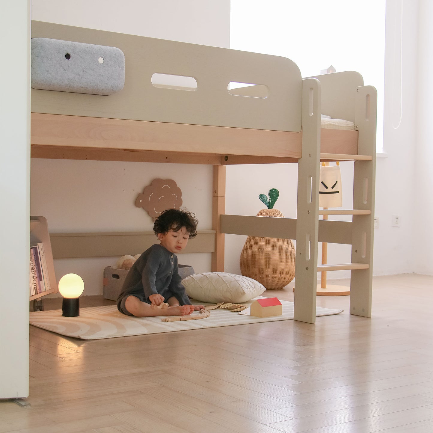 Steady Children's Low Loft Bed